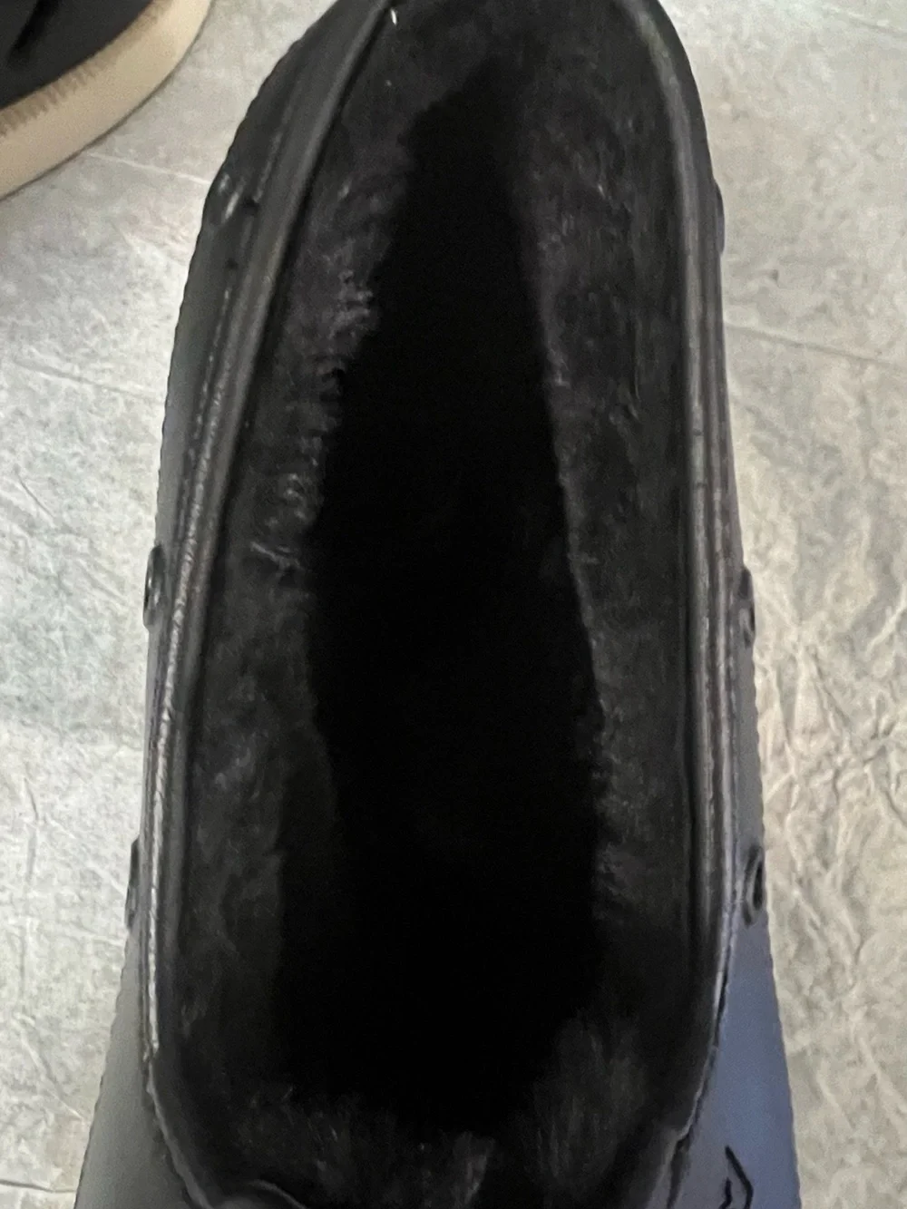 Sperry Authentic Original Float Faux-Fur Lined Boat Shoes Mens Size 8